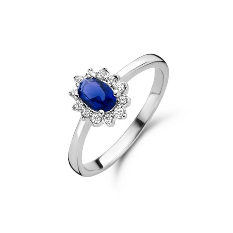 ELEGANTER DAMENRING DUNKELBLAU(12 CM) ELEGANTER DAMENRING DUNKELBLAU(12 CM)