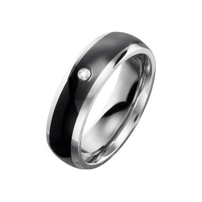 Herrenring Edelstahl Silber Herrenring Edelstahl Silber